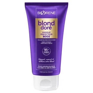 Mascarilla perfeccionadora Biorène Golden Blonde, Beige, 150 ml