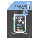 Le Petit Marseillais 4-in-1 Erfrischendes Duschgel mit Mineralien und Zedernholz – Öko-Nachfüllpackung, 500 ml