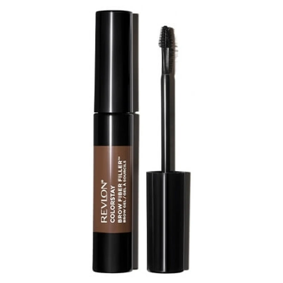 Gel para cejas Revlon ColorStay Brow Fiber Filler, n.º 303, marrón medio, Revlon