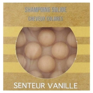 Valdispharm Festes Shampoo für coloriertes Haar, Vanille-Duft, 55 g