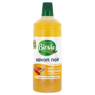 Biovie Savon Noir à l'Huile de Lin 1 L