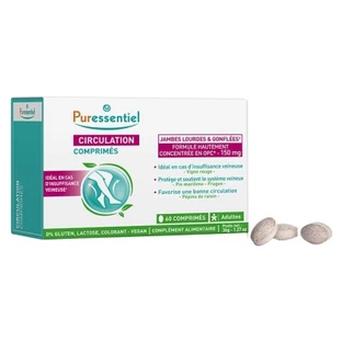 Puressentiel Circulation Jambes Lourdes & Gonflées 60 Comprimés