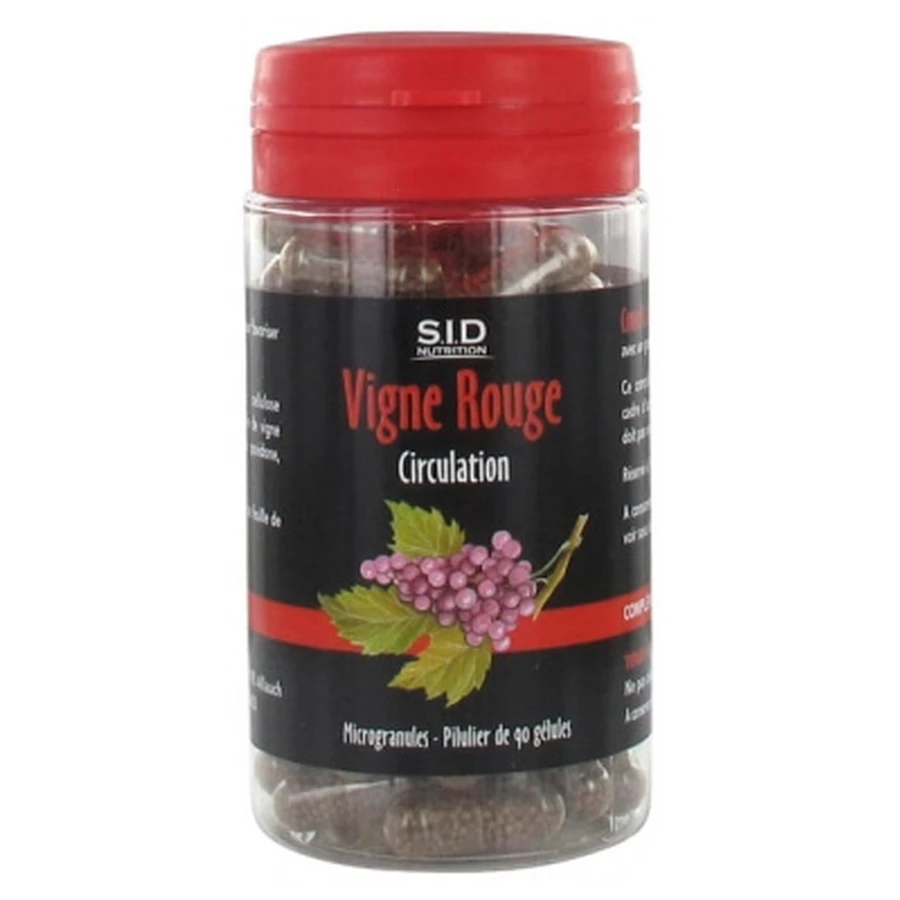 S.I.D Nutrition Circulation Rote Traube 90 Kapseln