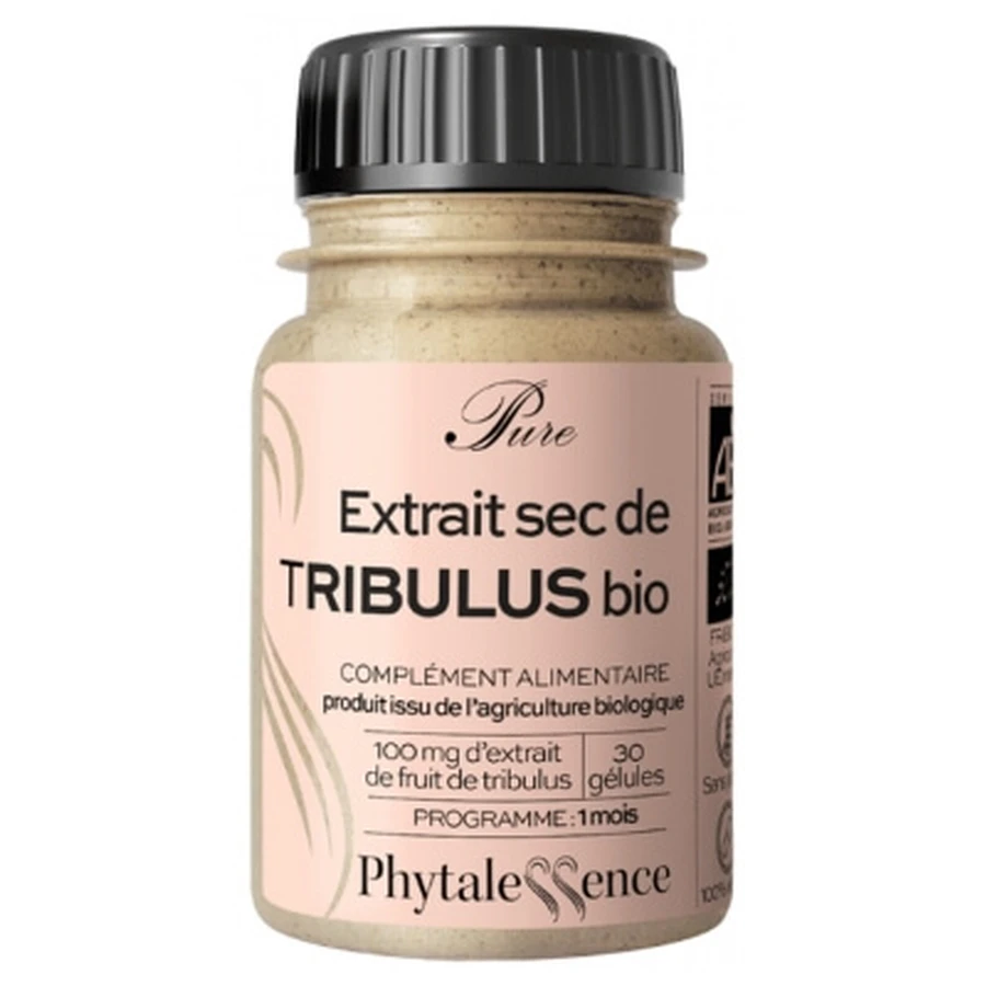 Phytalessence Pure Organic Tribulus, 30 Kapseln