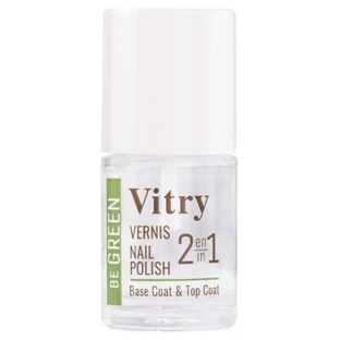 Vitry Nail Care: base y capa de acabado 2 en 1, 10 ml