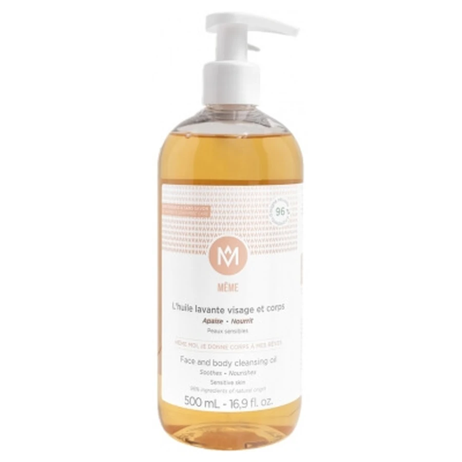Aceite limpiador facial y corporal MÊME, 500 ml