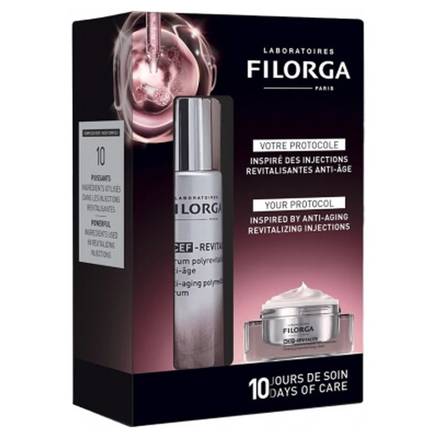 Filorga NCEF - REVITALIZE Sérum 30 ml + Crème Raffermissante 15 ml Offert