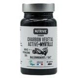 Nutrivie Activated Vegetable Charcoal + Blueberry 60 Capsules