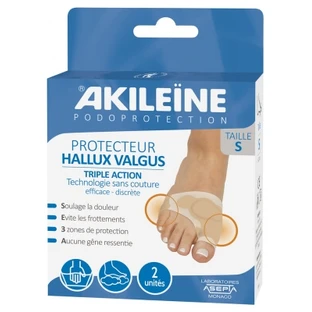 Akileïne Fußschutz: Hallux-Valgus-Schutz mit Dreifachwirkung