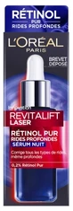 Sérum de noche Revitalift Laser de L'Oréal Paris para arrugas profundas, 30 ml