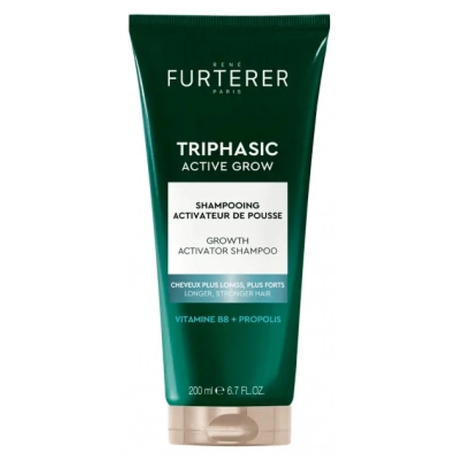 Champú estimulante del crecimiento capilar Triphasic Active Grow de René Furterer, 200 ml