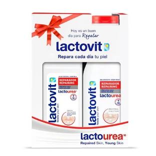 Douchegel 600 ml en bodymilk 400 ml Lactourea, Lactovit
