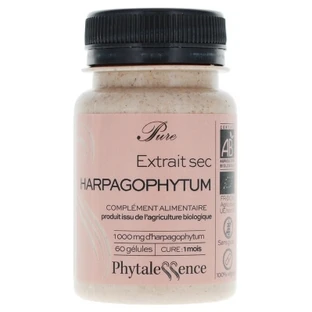Phytalessence Pure Organic Harpagophytum 60 Capsules