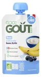 Good Goût Bananen-bosbessenpuree, biologisch, voor baby’s vanaf 6 maanden, 90 g