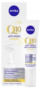 Crema para el contorno de ojos Nivea Q10 Anti-Arrugas con fórmula extra reafirmante de triple acción, 15 ml