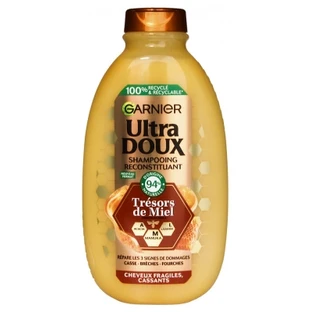 Garnier Ultra Doux Herstellende Shampoo met Honey Treasures voor kwetsbaar haar, 400 ml