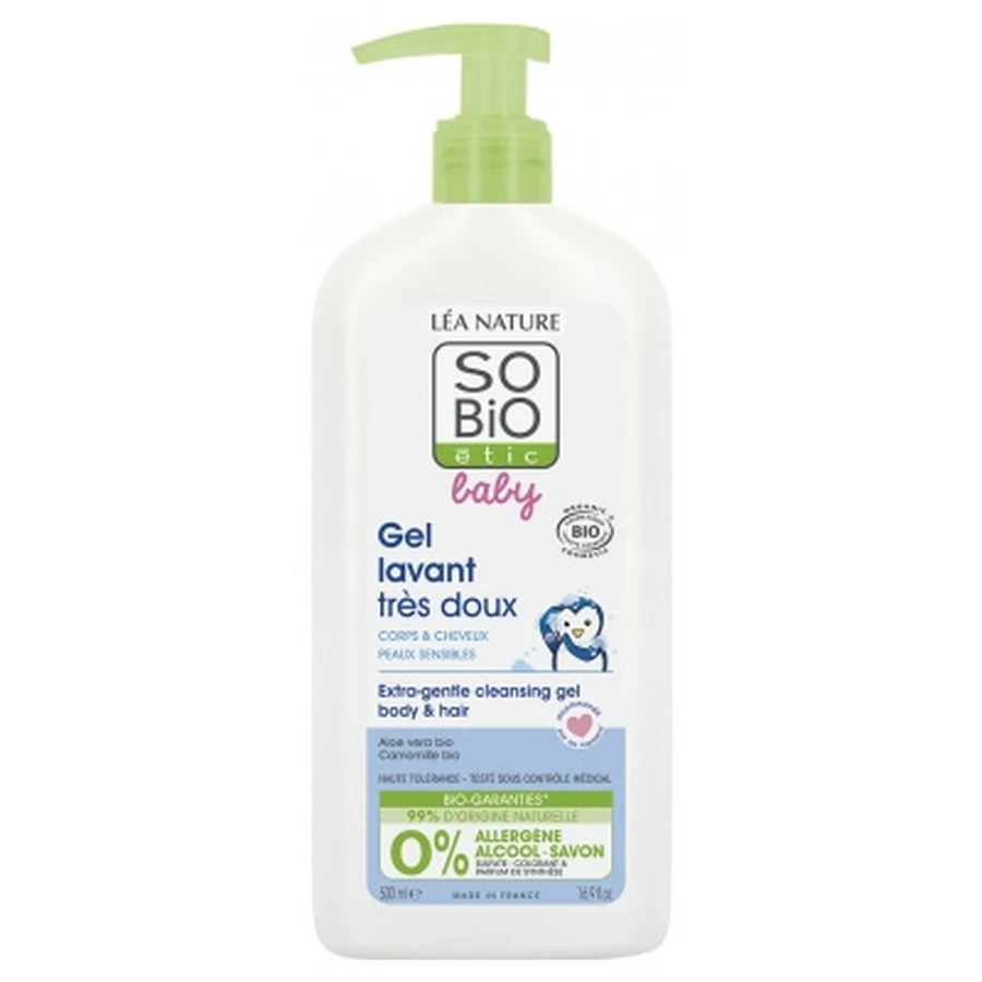 Léa Nature SO BIO étic Organic Extra-Gentle Baby Cleansing Gel 500 ml