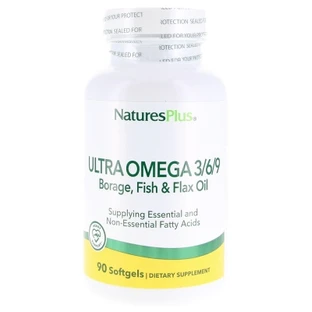 Natures Plus Ultra Omega 3/6/9, 90 Capsules