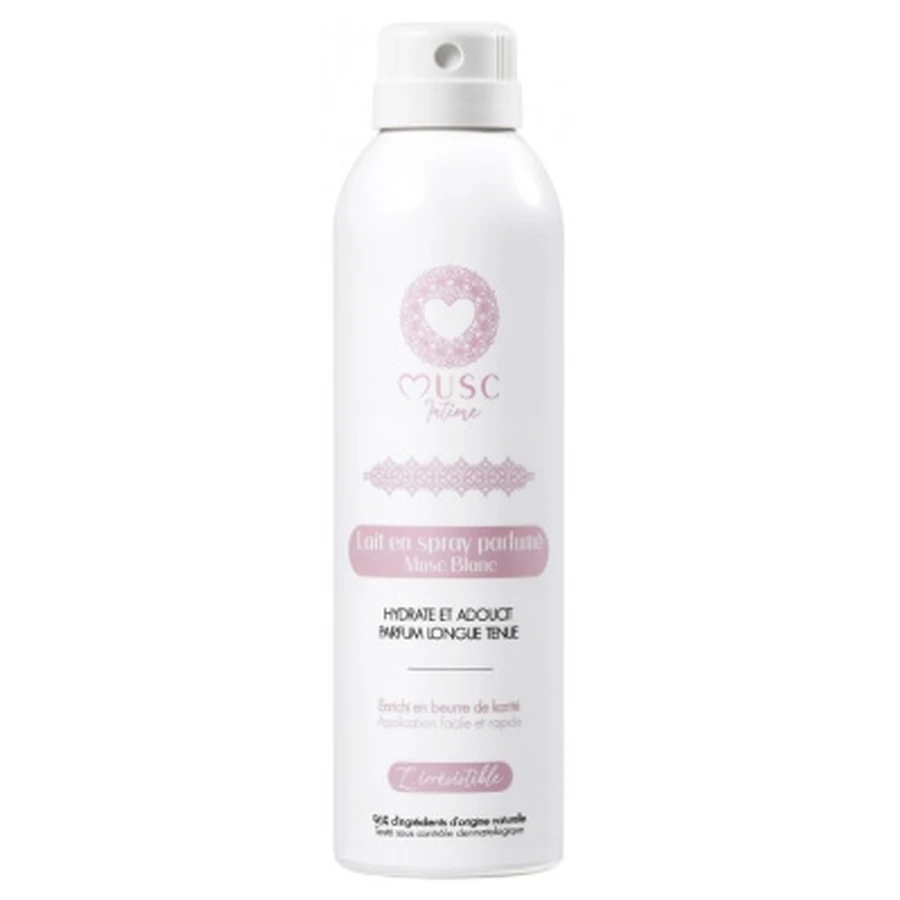 Musc Intime geparfumeerde body mist, White Musk, 200 ml
