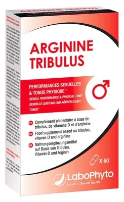 Labophyto Arginine Tribulus 60 Vegetarian Capsules