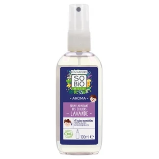 Léa Nature SO BIO étic Kalmerende aromaspay voor schoolkinderen met biologische lavendel, 100 ml