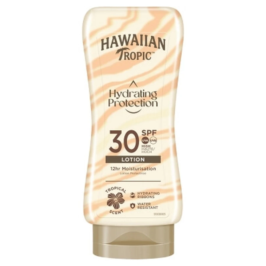 Loción protectora hidratante Hawaiian Tropic SPF 30, 180 ml