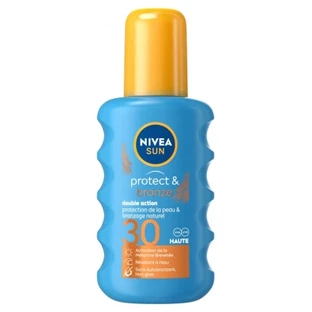 Nivea Sun Protect & Bronze Spray solar de doble acción SPF 30, 200 ml