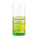 Desodorante en roll-on de cítricos de 24 horas de Weleda, 50 ml