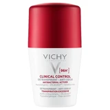 Vichy 96H Clinical Control Antiperspirant and Deodorant Roll-On, 50 ml