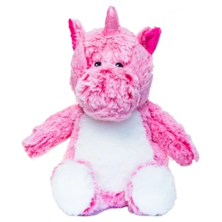 Bolsa de agua caliente «Mi pequeño unicornio rosa» con funda extraíble