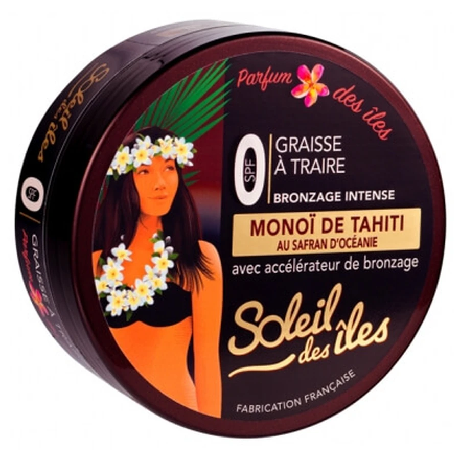 Soleil des Îles Graisse à Traire Intensiv-Bräunungslotion, Duft der Inseln, 150 ml