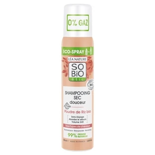 Champú seco suave ecológico «SO BIO étic» de Léa Nature, 100 ml