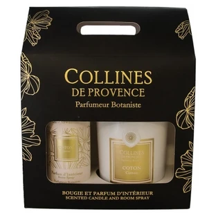 Collines de Provence-geurset voor thuis: 100 ml + 180 g katoenen kaars
