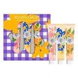 Roger & Gallet Trio of Hand Creams: Fig Blossom, Vanilla Soleil, and Neroli—3 x 30 ml