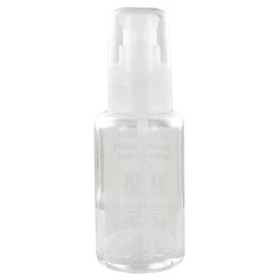 Laboratoire du Haut-Ségala DIY-flesje van helder glas met pompje en dop, 50 ml