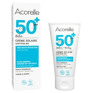 Acorelle Baby Biologische Zonnebrandcrème SPF 50+ 50 ml
