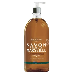 BeauTerra Savon Liquide de Marseille Beurre de Karité 1 L