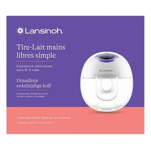 Lansinoh Einseitige freihändige Milchpumpe