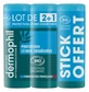 Dermophil Indien Organic Dry Lip Protection Stick, 2-Pack (4 g each) + 1 Free