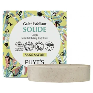 Jabón sólido exfoliante corporal ecológico de Phyt's, 93 ml