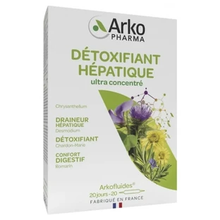 Arkopharma Arkofluides Liver Detoxifier, 20 Ampoules