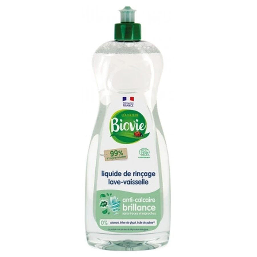 Biovie Dishwasher Rinse Aid, 750 ml