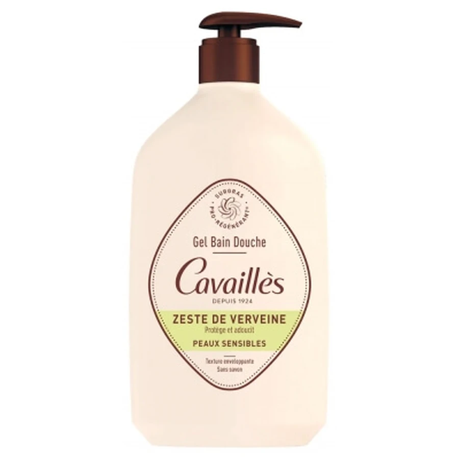 Gel de ducha Cavaillès Verveina Zest para piel sensible, 1 L