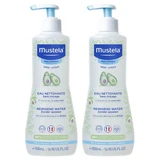 Mustela Avocado reinigingswater zonder spoelen, 2-pack (elk 500 ml)