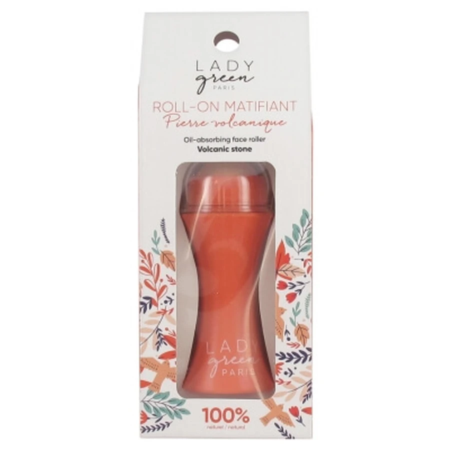 Lady Green Mattierender Roll-On mit Vulkanstein