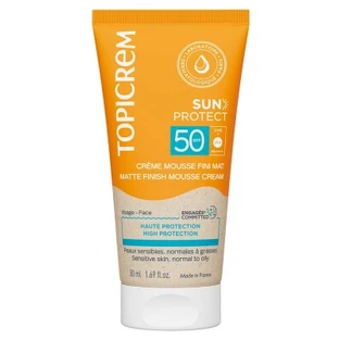 Topicrem Sun Protect Crème Mousse Fini Mat SPF50 50 ml