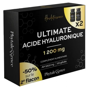 Phytalessence Absolutessence Ultimate Hyaluronzuur 1200 mg, verpakking van 2 x 60 capsules