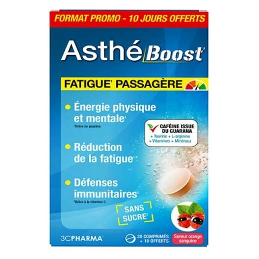 3C Pharma AsthéBoost 30 Tablets, including 10 Free
