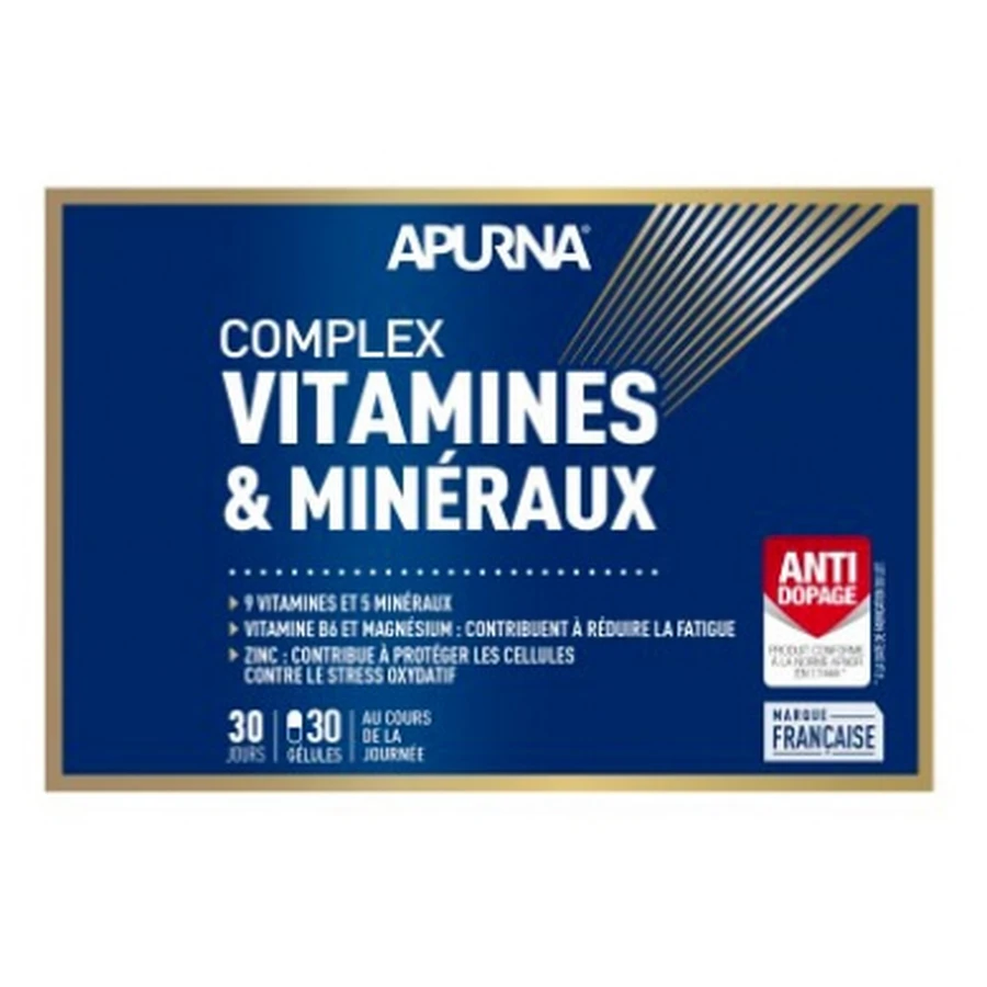 Apurna Complex Vitaminen & Mineralen 30 capsules