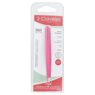 Pinzas «Claveles» con punta de cangrejo, de color, 9 cm